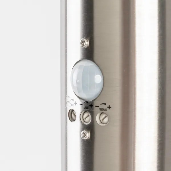 BRILAGI - Lampă de exterior cu senzor ELIA 1xE27/20W/230V IP44 100 cm crom