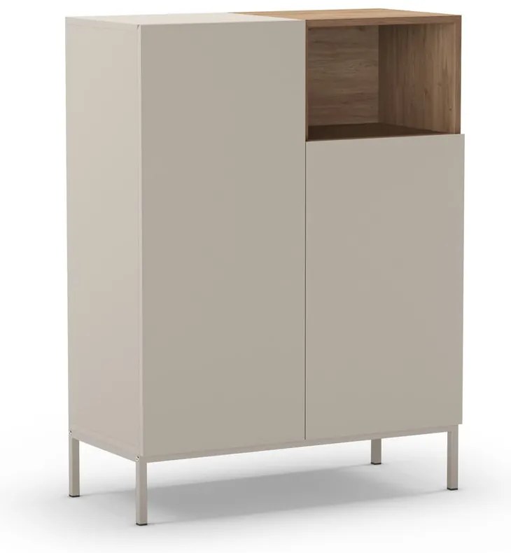 Dulap crem 90x120 cm Cailin – Marckeric