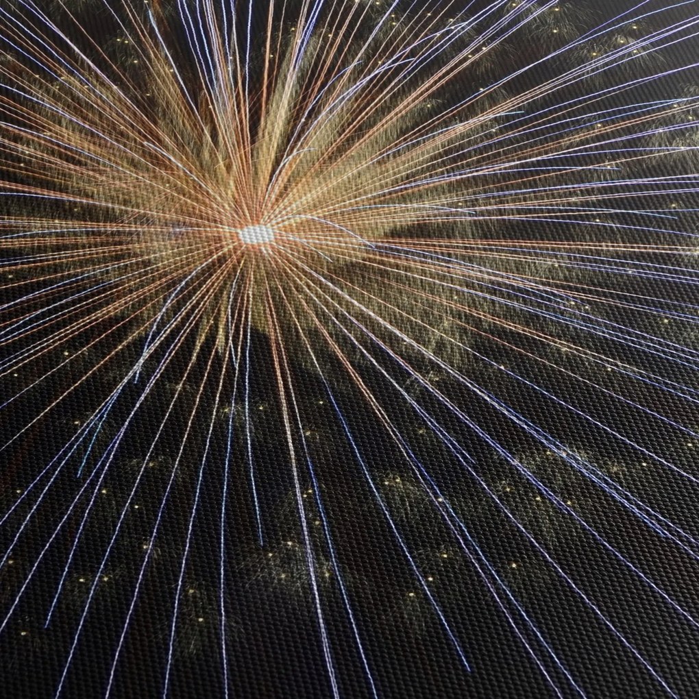 Tablou cu artificii (120x50 cm)