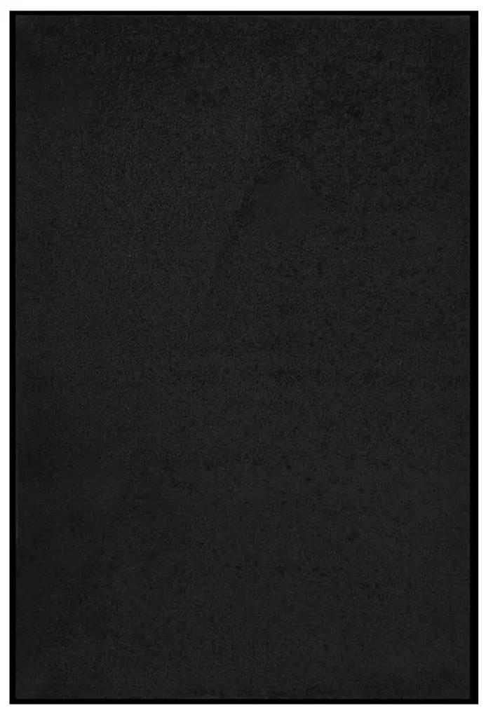Covoras de usa, negru, 80x120 cm 1, Negru, 80 x 120 cm