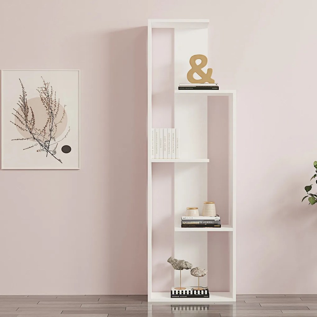 Bibliotecă Wand White