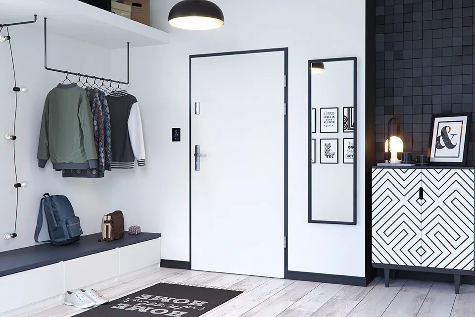 Usa de intrare in apartament Antiefractie PORTA EXTREME RC 3 DR, 912x2072, Ciment Deschis, CPL HQ 0.2