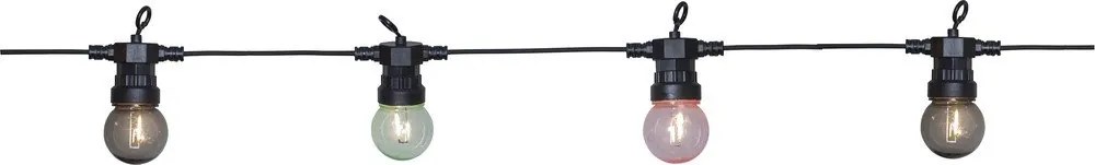 Țirag luminos cu LED-uri pentru petreceri Star Trading Small Circus, lungime 8,55 m