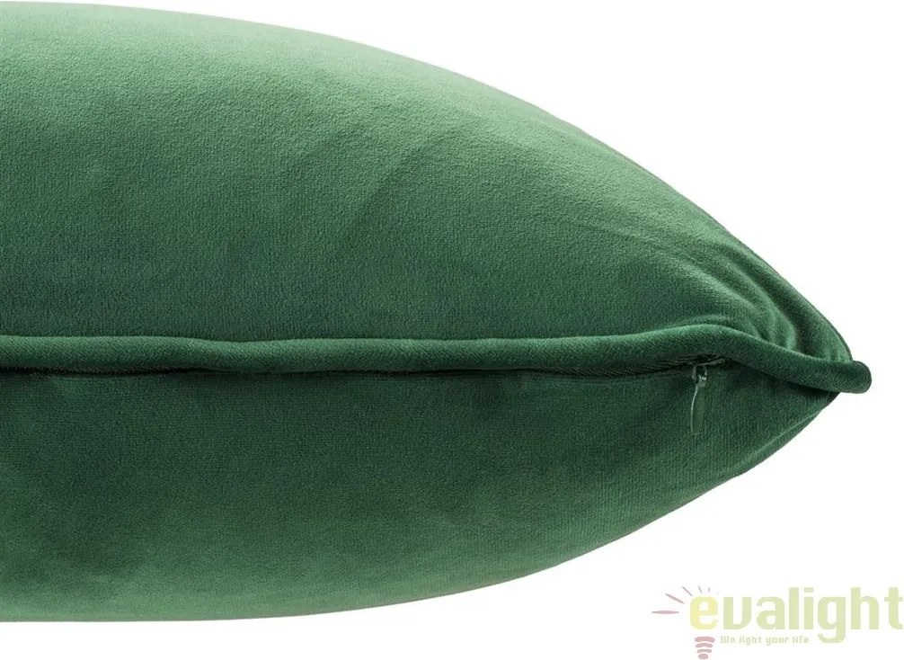 Perna decorativa din catifea verde Roche, 60x60cm 112031 HZ