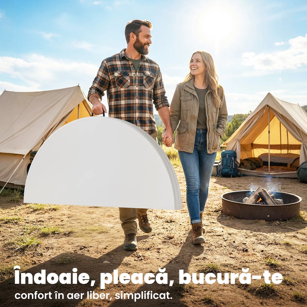Outsunny Masă de picnic pliabilă | Aosom Romania