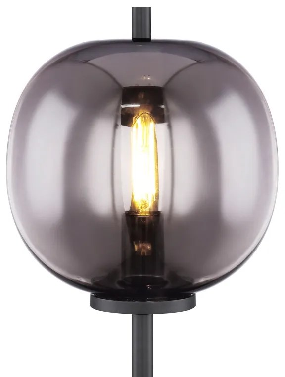Veioza design modern BLACKY fumuriu 15345T GL