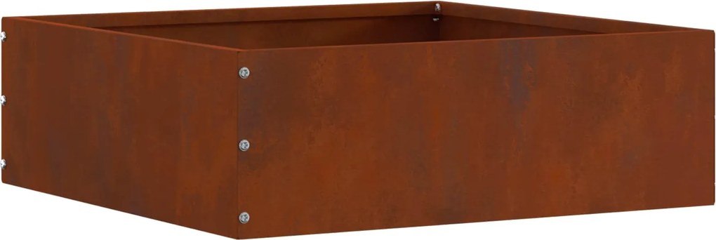 vidaXL Margine pentru gazon Ruginit 40 x 40 x 13 cm