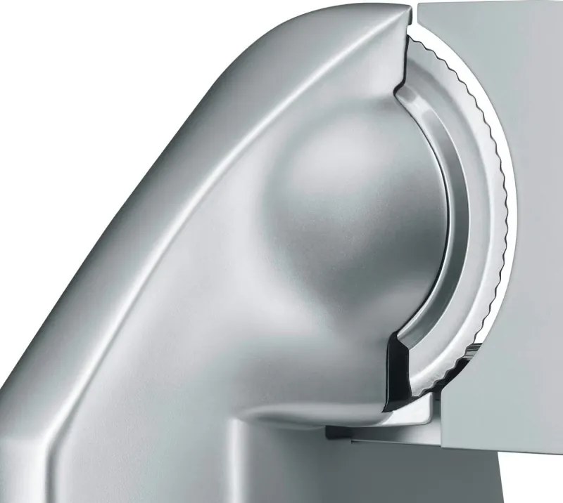 Masina de feliat mezeluri si alte alimente Graef SKS500, 170 W, Lama de 170 mm, Otel inoxidabil, Mecanisme de protectie, Argintiu