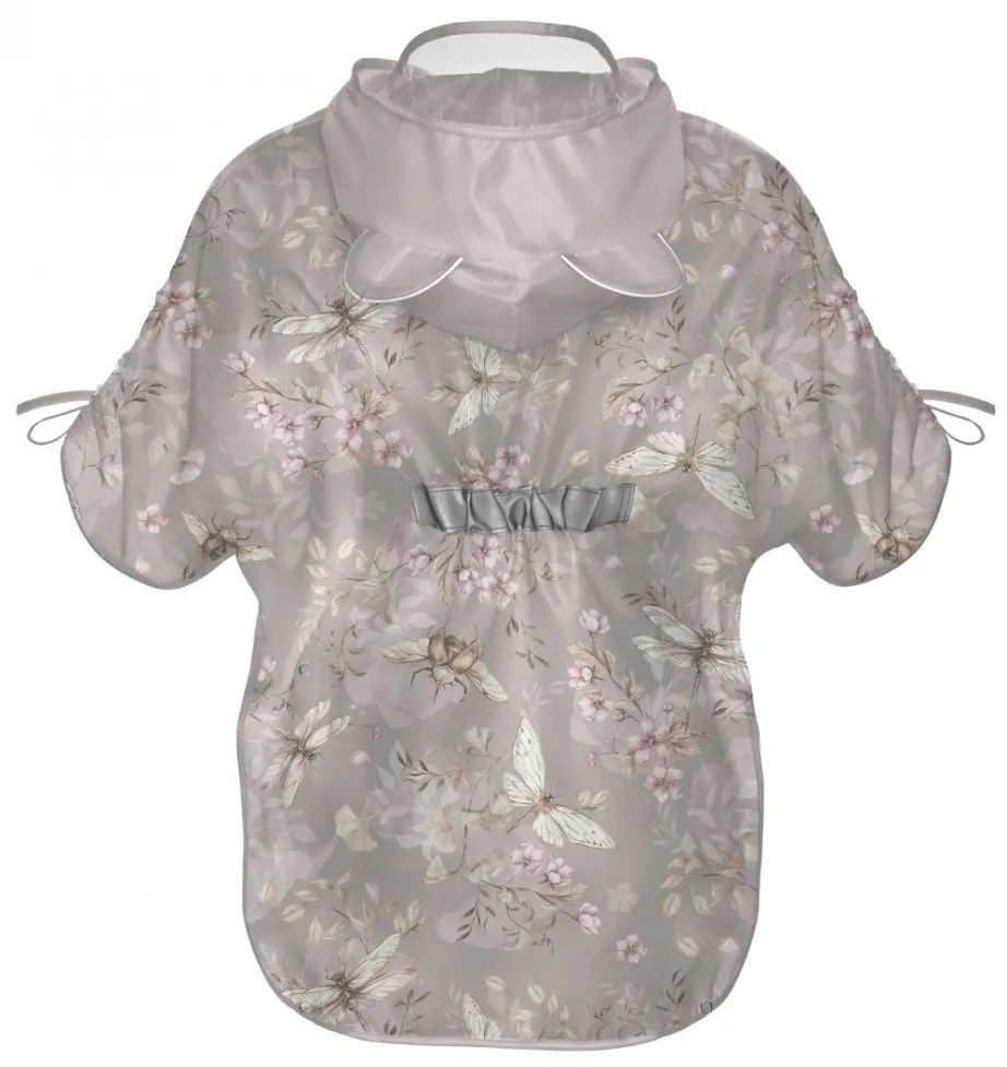 Pelerina de Ploaie pentru Copii, Poncho pentru ploaie 1,5-8 ani ,   Cherry