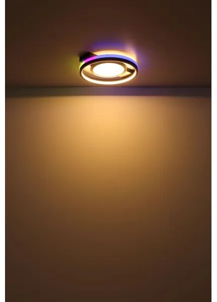 Plafonieră LED RGBW dimabilă GISELL LED/40W/230V Globo 41393-40 + telecomandă