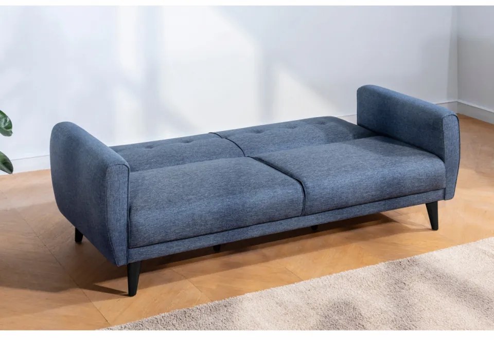 Set Canapea Extensibilă si Fotoliu Aria - S, Albastru