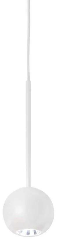 Pendul LED stil minimalist Archimede sp sfera alb