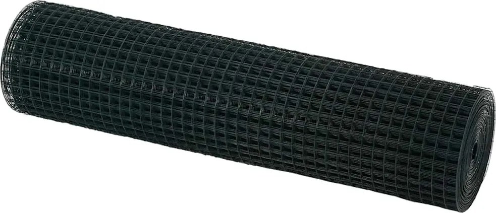 vidaXL Gard din sârmă sudată Verde 0.5 x 100 m