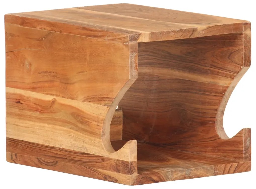 Suport bicicleta de perete, 35 x 25 x 25 cm, lemn masiv acacia 1, lemn masiv de acacia