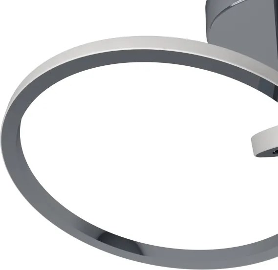 Eglo 902145 CONGIUNTI - Plafonieră LED 12W/230V 2700/4000/6500K, crom