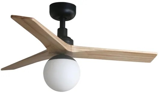 FARO 3L022 - Corp de iluminat pentru ventilator KLIM 1xE27/15W/230V negru