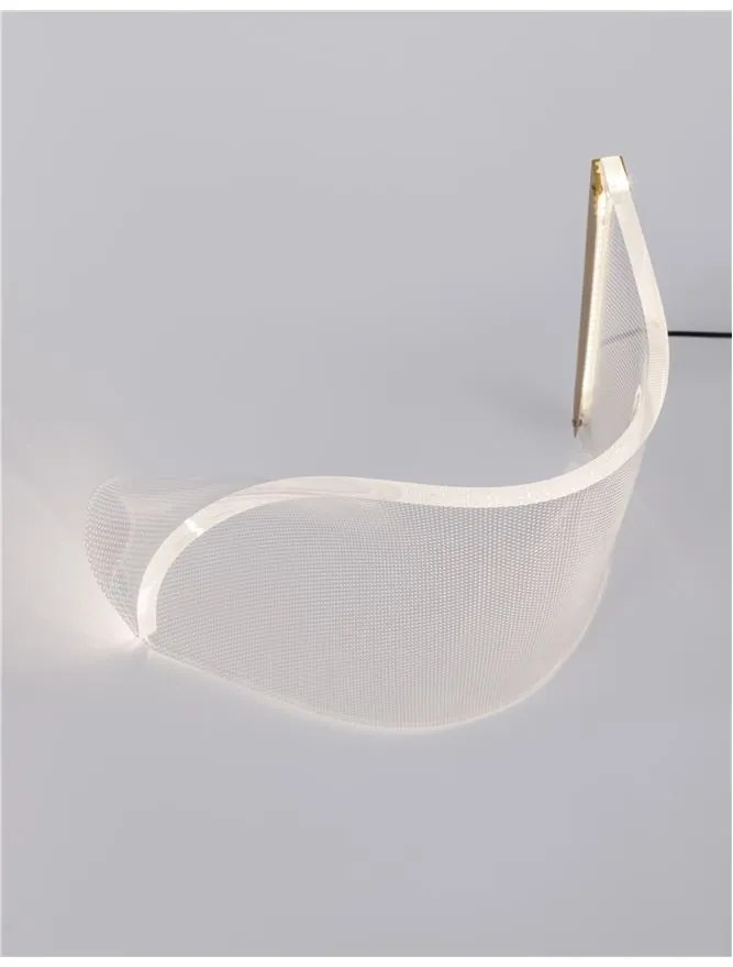 Veioza LED moderna cu design original deosebit SIDERNO