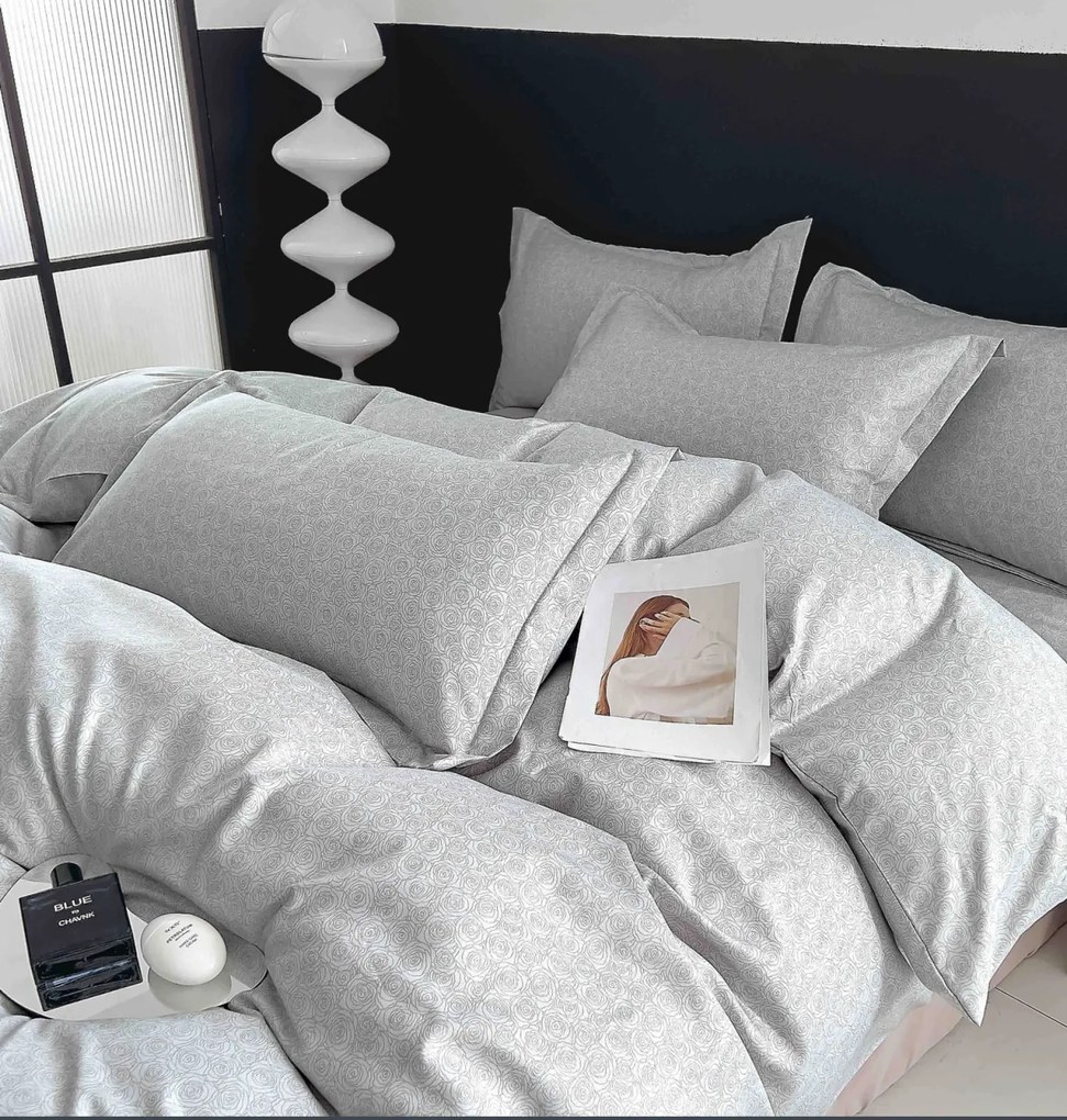 Lenjerie pat dublu, 6 Piese, Finet Premium