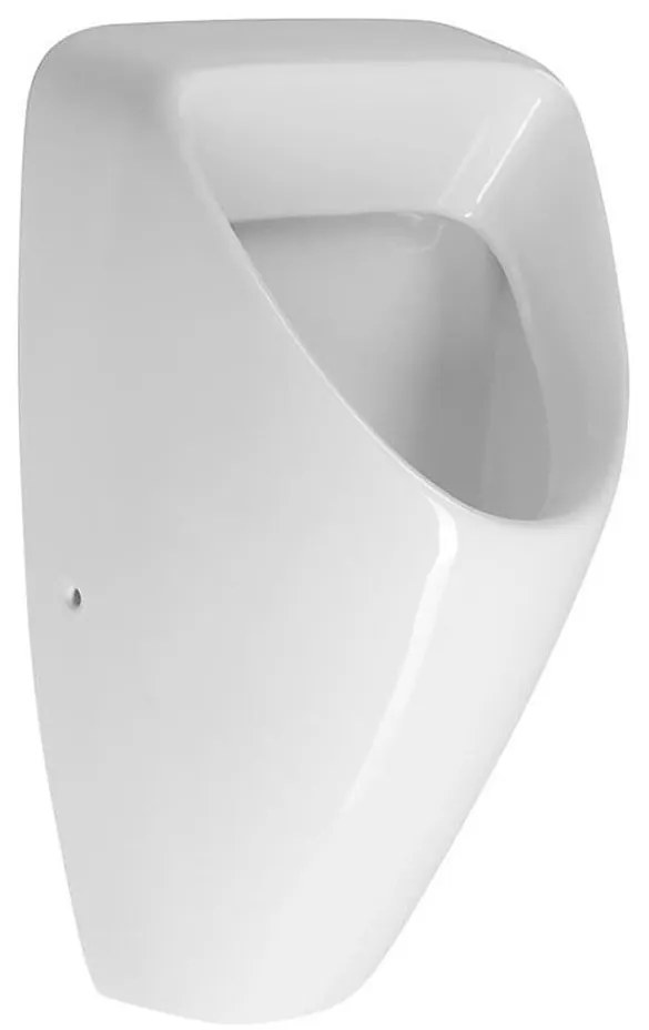 Bruckner - Pisoar SCHWARN alimentare pe spate, evacuare pe spate + sistem de spălare încorporat 6V DC alb