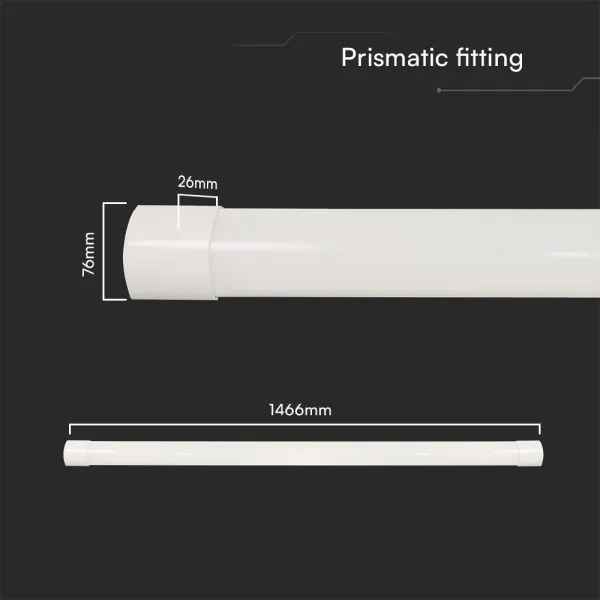 Corp de iluminat LED fluorescent LED/50W/230V 3000/4000/6500K 146 cm