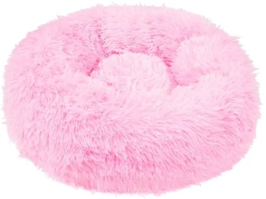 Culcus moale, pentru caine/pisica, roz, 60 cm