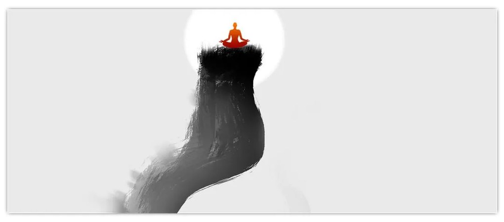 Tablou - Meditație în vârf (120x50 cm)