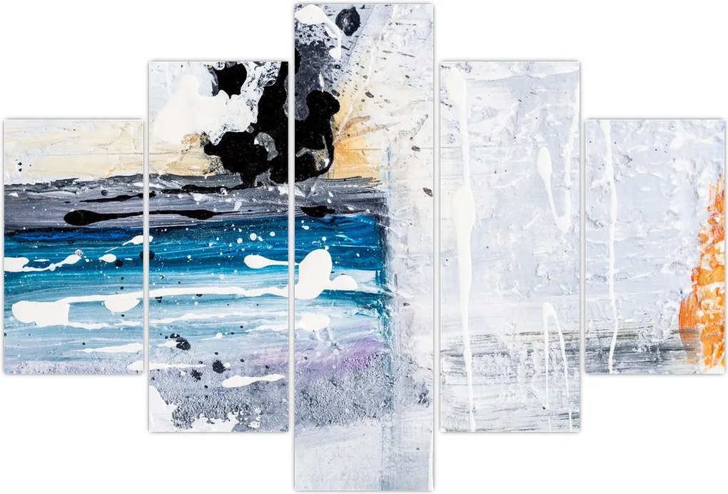 Tablou - Atingeri abstracte (150x105 cm)