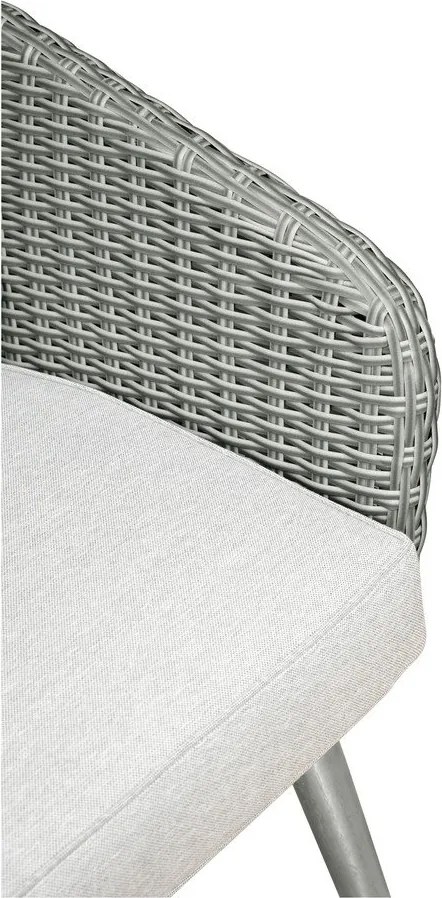 Set mobilier de grădină gri deschis Bistro – Unique Furniture