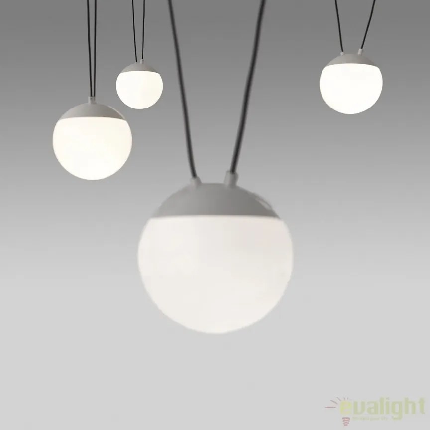 Lustra cu 4 pendule design modern MINE SPACE White 28375-4L