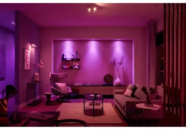 Spot LED RGBW dimabil Philips Hue ARGENTA 4xGU10/4,2W/230V