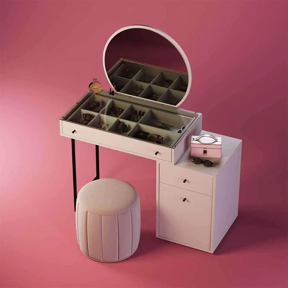 Măsuță de toaletă Tomurolla 1 (norMetalá) (cu oglindă). 1124823
