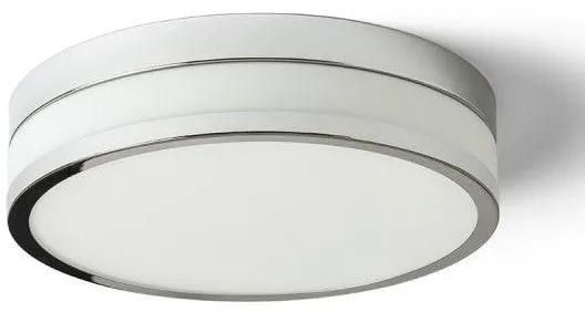 Lampa rotunda CIRA LED 35 de tavan sticla opal/crom 230V LED 24W IP44 3000K