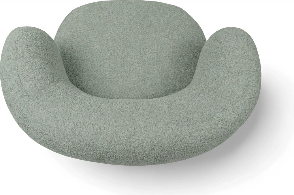 Fotoliu de relaxare Skindi - bouclé verde Catch Me 13