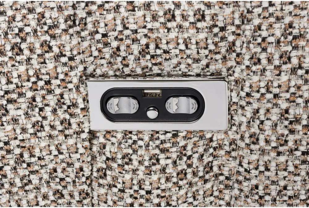 Fotoliu bej reglabil de relaxare Hamilton – Dutchbone