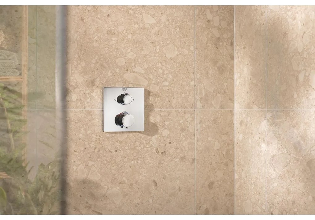 Grohe Vitalio Start set de dus ascuns cu termostat da crom 34881000