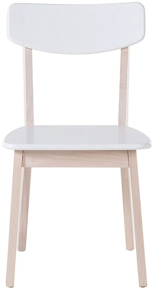 Set 2 buc. scaune sufragerie Salmos (alb). 1035610