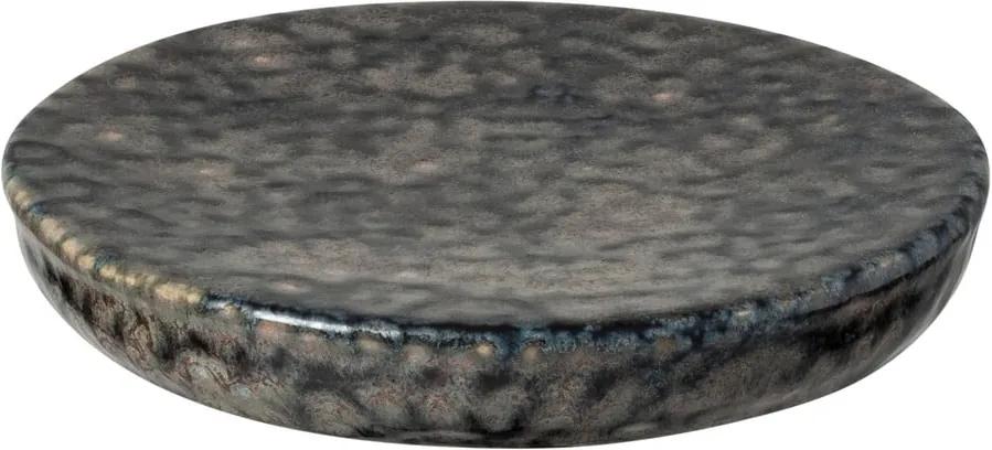 Platou din gresie ceramică Costa Nova Roda Iris, ⌀ 16 cm, gri