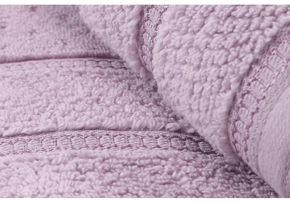 Set 2 prosoape din bumbac Foutastic Arella, 50 x 90 cm, violet