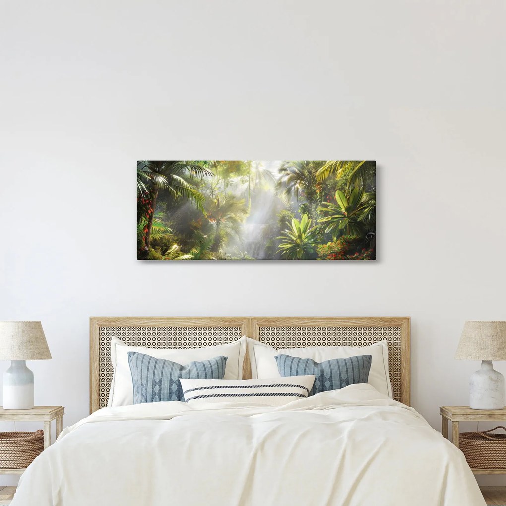 Tablou - Pădure tropicală (120x50 cm)