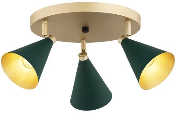 Spot LUCINDA 3xE14/7W/230V verde Argon 6245