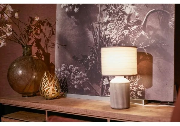 Brilo - Lampă de masă INO 1xE14/10W/230V maro