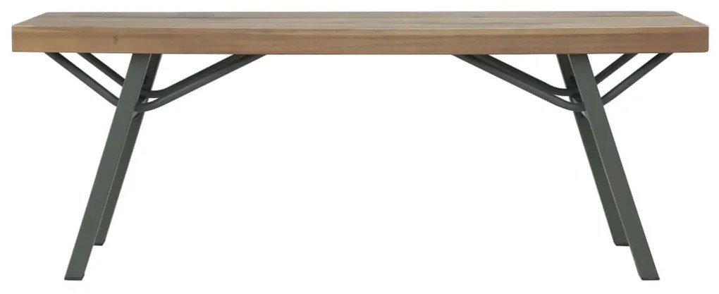 44252 vidaXL Bancă de grădină, 120 cm, lemn masiv de acacia