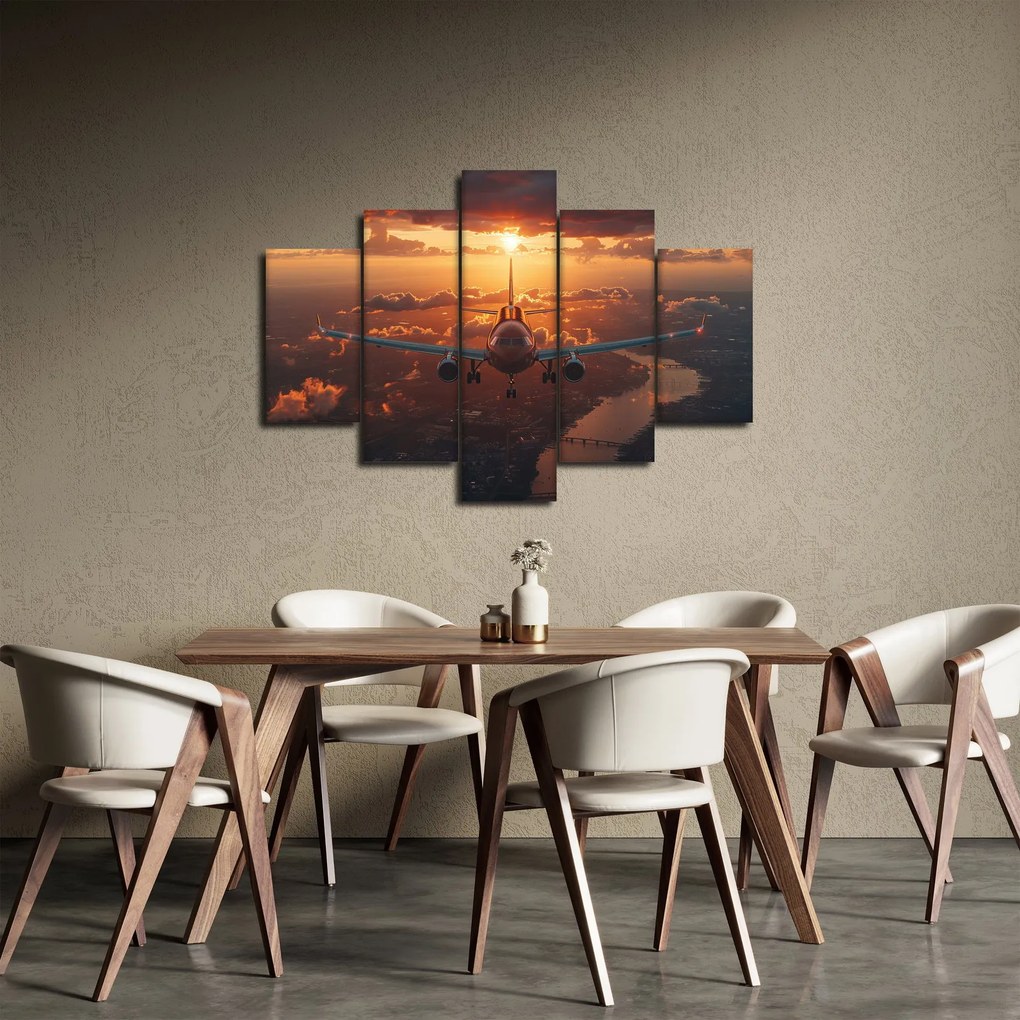 Tablou - Avion de transport (150x105 cm)