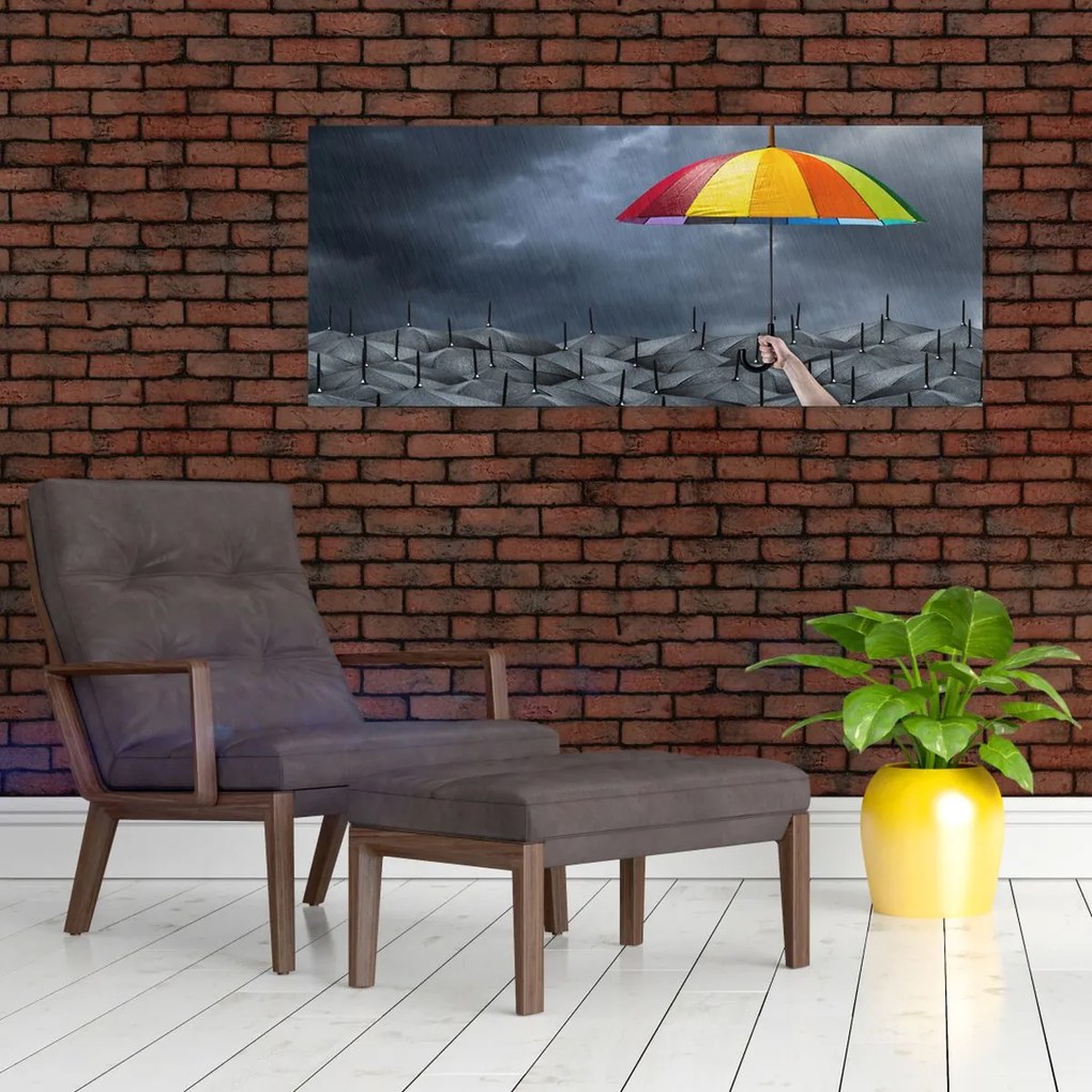 Tablou - Umbrele (120x50 cm)