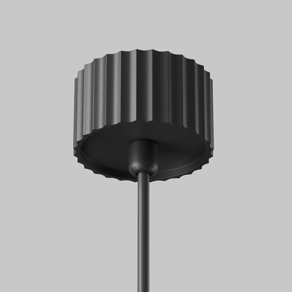 Pendul cu Spot GU10 stil minimalist Calipso negru