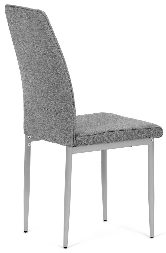 Set de scaune de sufragerie DCL-379 GREY2, 4 buc.