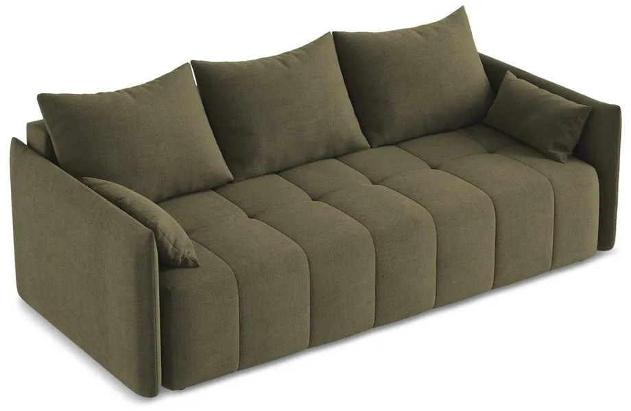 Canapea kaki extensibilă/cu spațiu de depozitare 225 cm Moku – Makamii