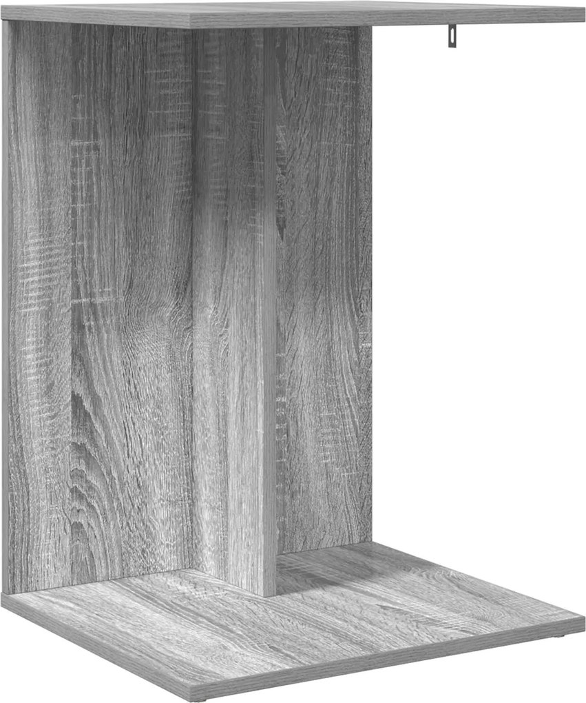 vidaXL Masă laterală Gri Sonoma 45 x 40 x 62,5 cm Lemn compozit