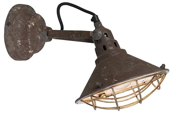 Lampă de perete și plafon vintage maro, înclinabilă - Barrack