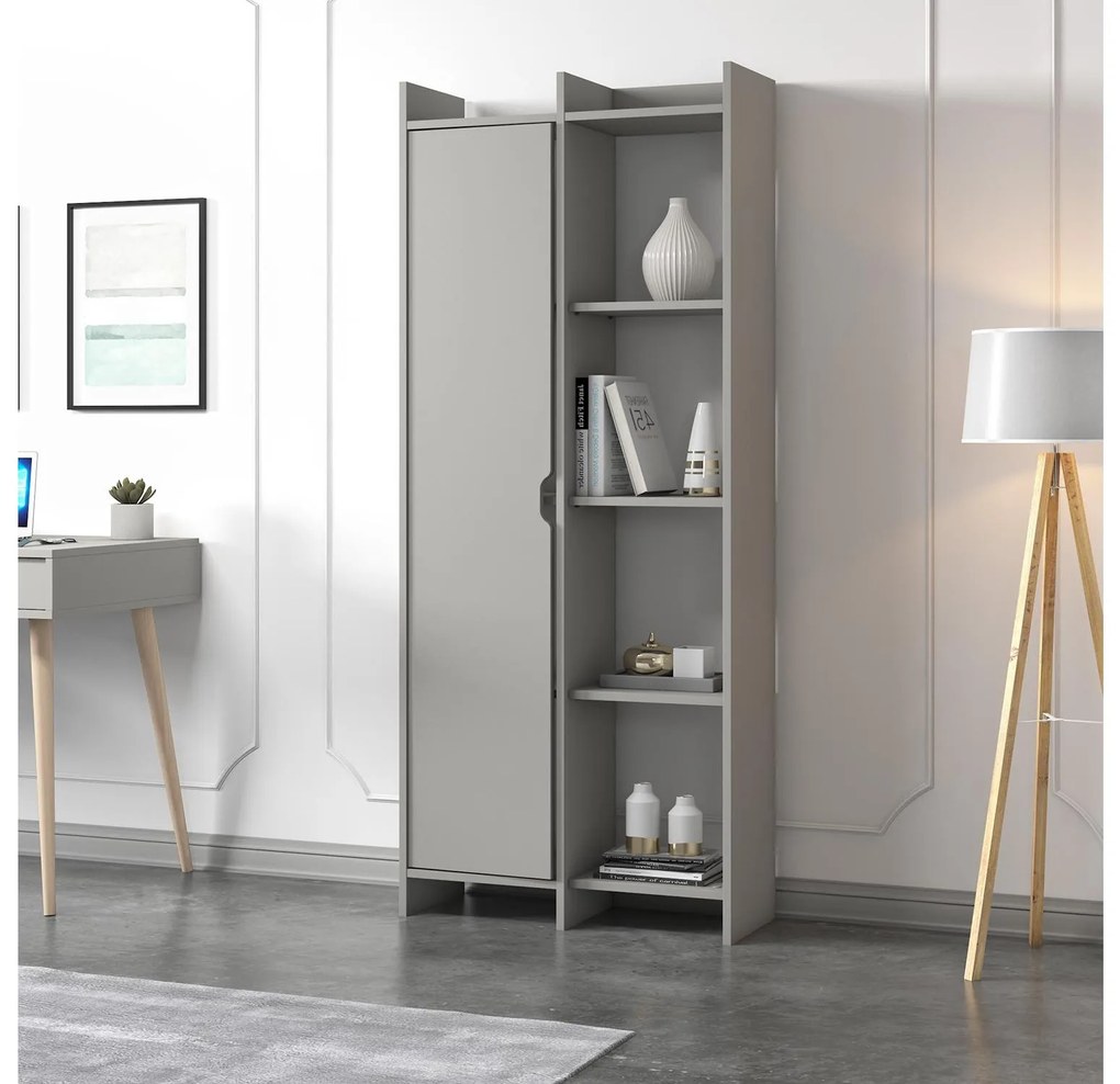 Dulap cu rafturi Ofende (gri). Promo -10%. 1107728